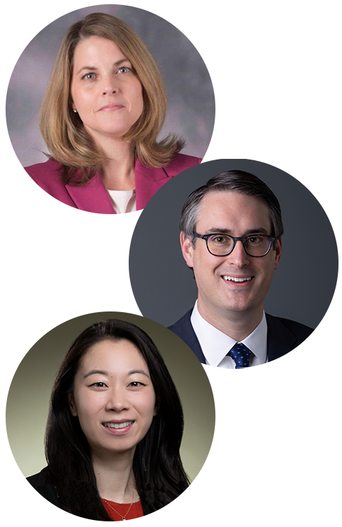 Lisa Kidder Hbrosky, Travis Robey and Shannon Wu