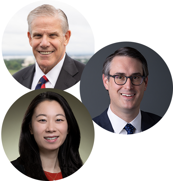 Rick Pollack, Travis Robey, Shannon Wu